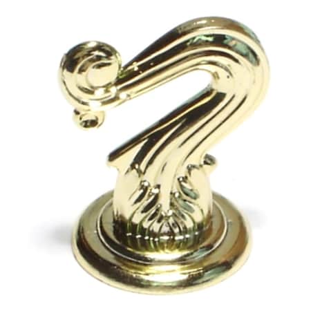 Midwest Fastener Brass Colored Pastic Swag Hooks 6PK 64685